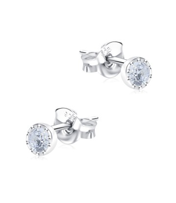 Silver Stud Earring STS-6892